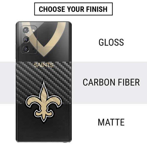NFL New Orleans Saints Team Jersey Galaxy Note20 5G Skin