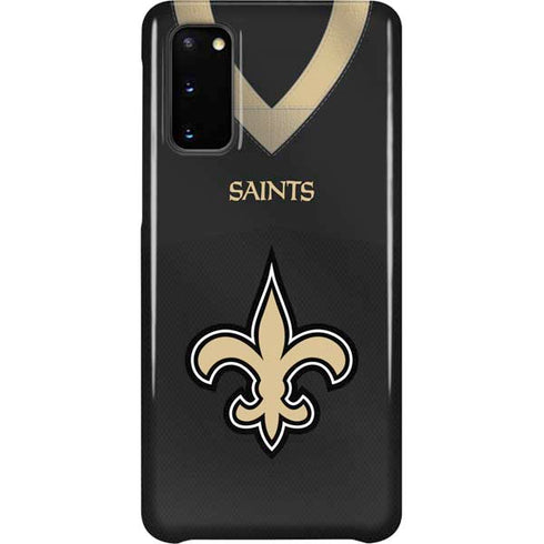 NFL New Orleans Saints Team Jersey Galaxy S20 Lite Case