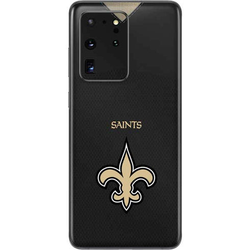 NFL New Orleans Saints Team Jersey Galaxy S20 Ultra 5G Skin