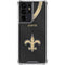 NFL New Orleans Saints Team Jersey Galaxy S21 Ultra 5G Clear Case