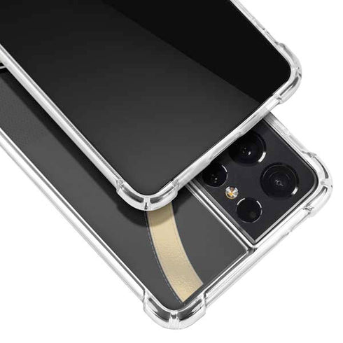NFL New Orleans Saints Team Jersey Galaxy S21 Ultra 5G Clear Case