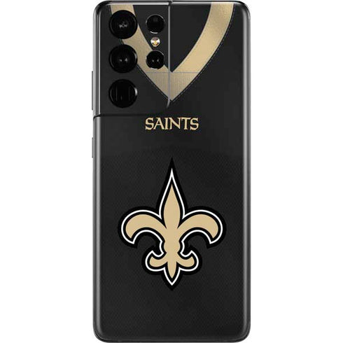 NFL New Orleans Saints Team Jersey Galaxy S21 Ultra 5G Skin