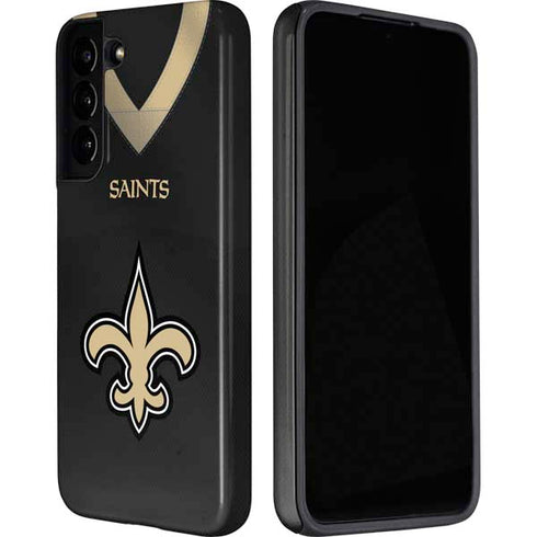 NFL New Orleans Saints Team Jersey Galaxy S22 Plus Pro Case
