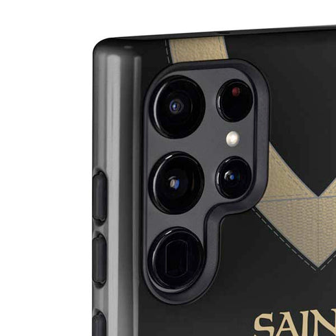 NFL New Orleans Saints Team Jersey Galaxy S22 Ultra Pro Case