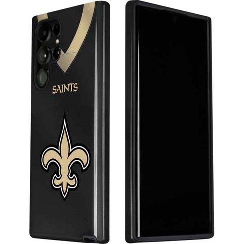 NFL New Orleans Saints Team Jersey Galaxy S22 Ultra Pro Case