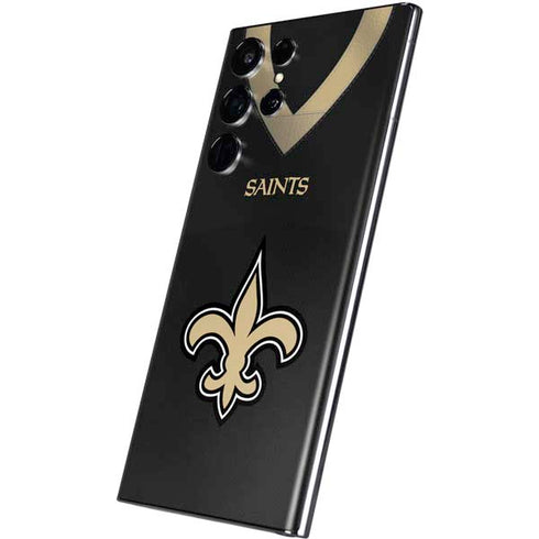NFL New Orleans Saints Team Jersey Galaxy S22 Ultra Skin