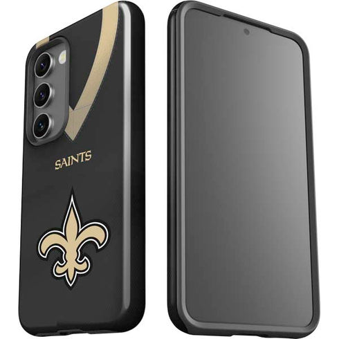 NFL New Orleans Saints Team Jersey Galaxy S23 Plus Pro Case