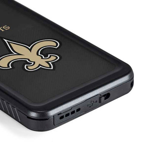 NFL New Orleans Saints Team Jersey Galaxy S23 Plus Waterproof Case