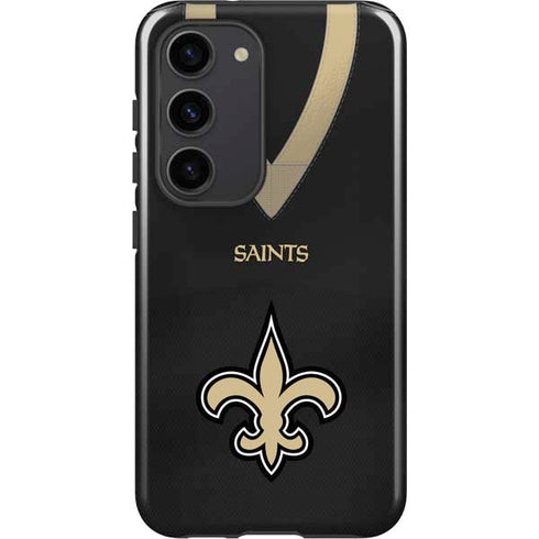 NFL New Orleans Saints Team Jersey Galaxy S23 Pro Case