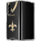 NFL New Orleans Saints Team Jersey Galaxy Z Fold4 5G Clear Case