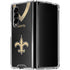 NFL New Orleans Saints Team Jersey Galaxy Z Fold4 5G Clear Case
