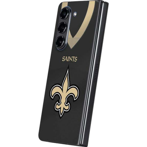 NFL New Orleans Saints Team Jersey Galaxy Z Fold5 5G Skin