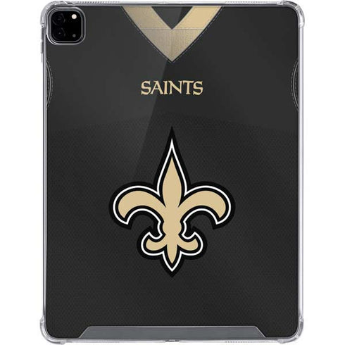 NFL New Orleans Saints Team Jersey iPad Pro 12.9in (2020) Clear Case