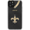 NFL New Orleans Saints Team Jersey iPhone 11 Pro Clear Case