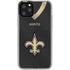 NFL New Orleans Saints Team Jersey iPhone 11 Pro Clear Case