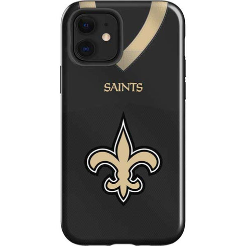 NFL New Orleans Saints Team Jersey iPhone 12 Impact Case