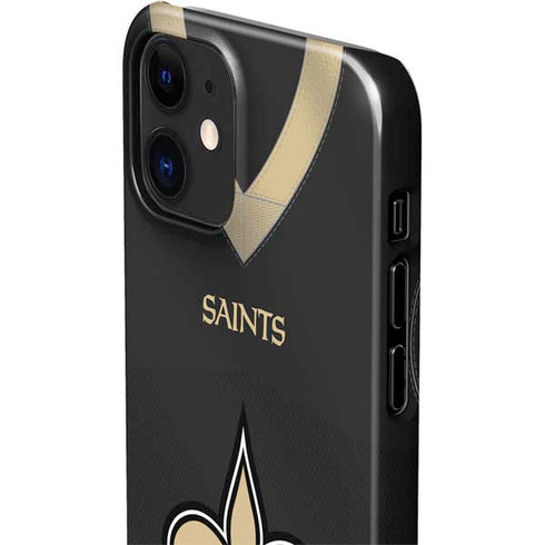 NFL New Orleans Saints Team Jersey iPhone 12 Mini Lite Case