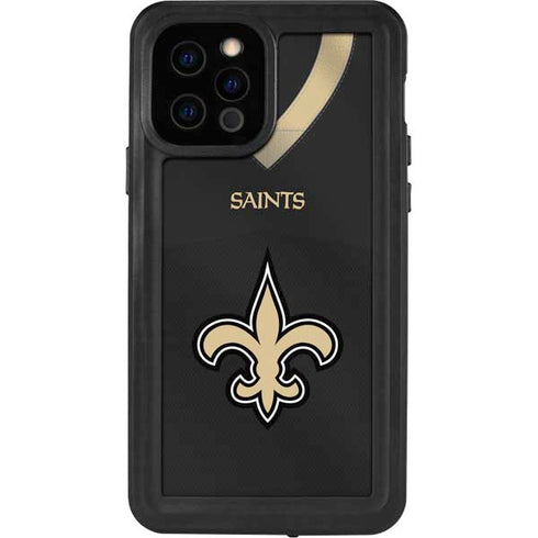 NFL New Orleans Saints Team Jersey iPhone 12 Pro Waterproof Case