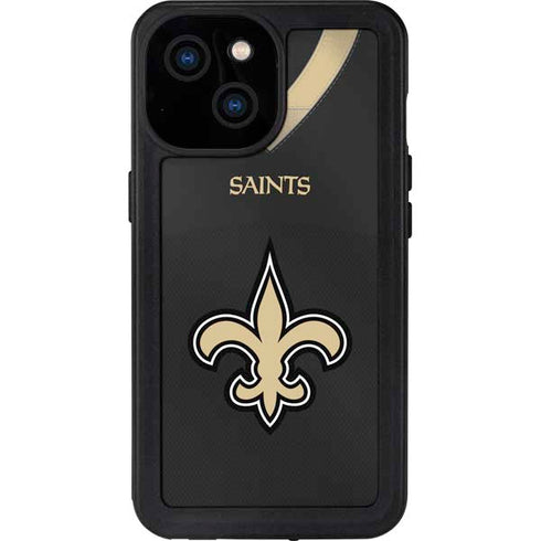 NFL New Orleans Saints Team Jersey iPhone 13 Mini Waterproof Case