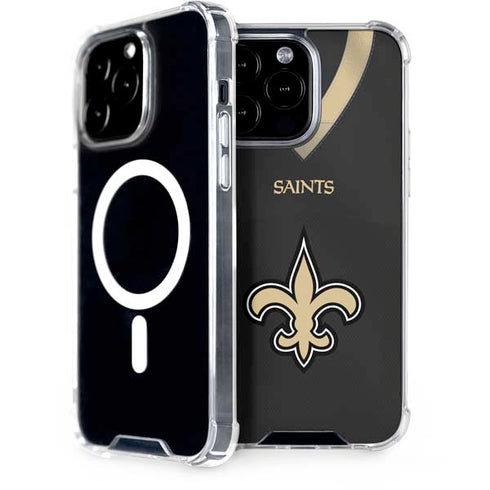 NFL New Orleans Saints Team Jersey iPhone 13 Pro Max MagSafe Case