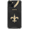 NFL New Orleans Saints Team Jersey iPhone 14 Plus Clear Case