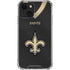 NFL New Orleans Saints Team Jersey iPhone 15 Plus Clear Case