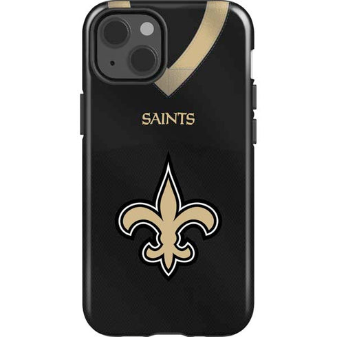 NFL New Orleans Saints Team Jersey iPhone 15 Impact Case