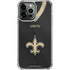 NFL New Orleans Saints Team Jersey iPhone 14 Pro Max Clear Case