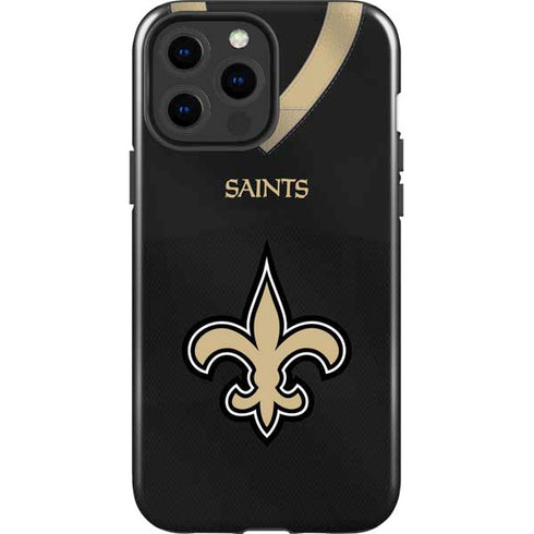 NFL New Orleans Saints Team Jersey iPhone 15 Pro Max Impact Case