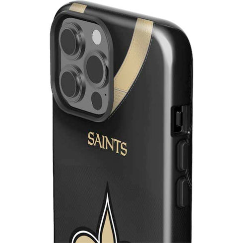 NFL New Orleans Saints Team Jersey iPhone 15 Pro Max Impact Case