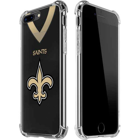 NFL New Orleans Saints Team Jersey iPhone 7/8 Plus Clear Case