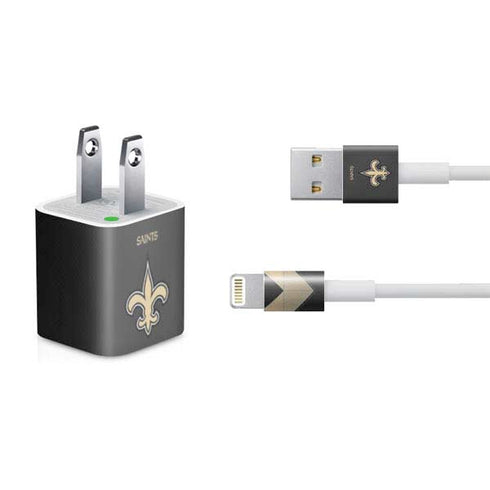 NFL New Orleans Saints Team Jersey iPhone Charger (5W USB) Skin