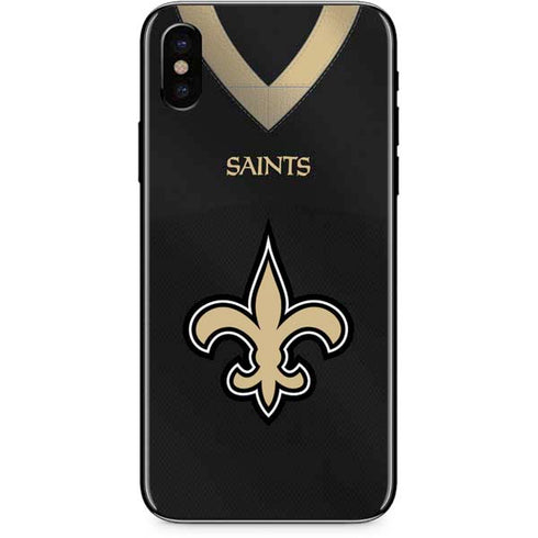 NFL New Orleans Saints Team Jersey iPhone X Skin