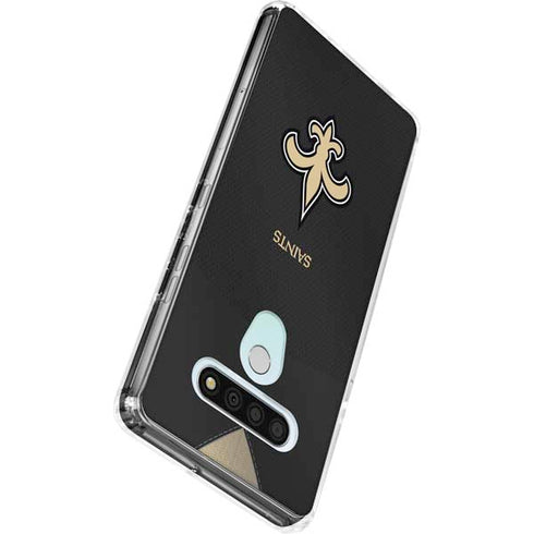 NFL New Orleans Saints Team Jersey LG Stylo 6 Clear Case