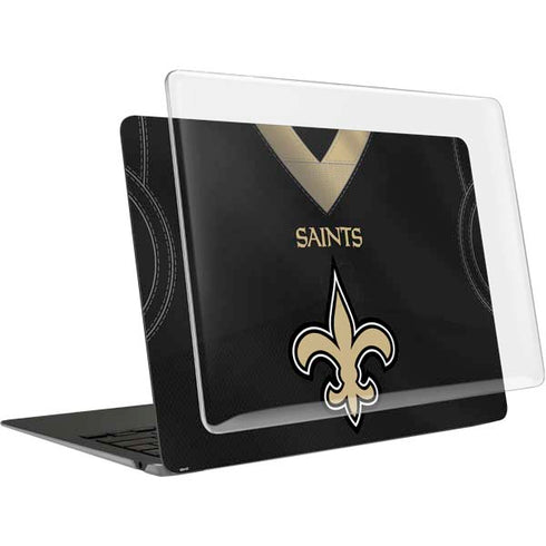 NFL New Orleans Saints Team Jersey MacBook Air 15in (2023-2025) Case plus Skin