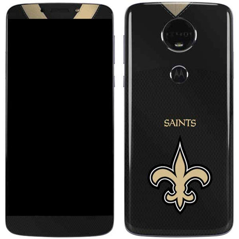 NFL New Orleans Saints Team Jersey Moto E5 Plus Skin