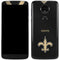 NFL New Orleans Saints Team Jersey Moto E5 Plus Skin