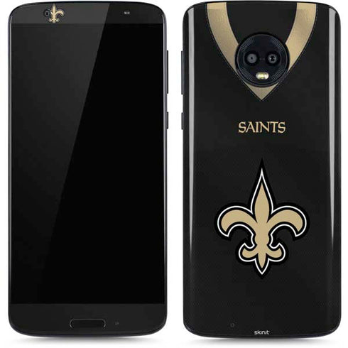NFL New Orleans Saints Team Jersey Moto G6 Skin
