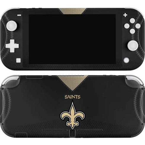 NFL New Orleans Saints Team Jersey Nintendo Switch Lite Skin