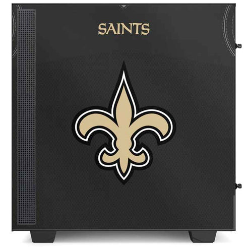 NFL New Orleans Saints Team Jersey NZXT H510 Compact ATX Mid-Tower Case Skin