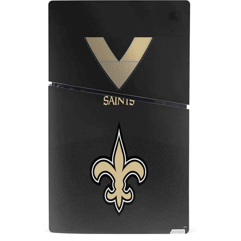 NFL New Orleans Saints Team Jersey PS5 Slim Digital Edition Console Skin