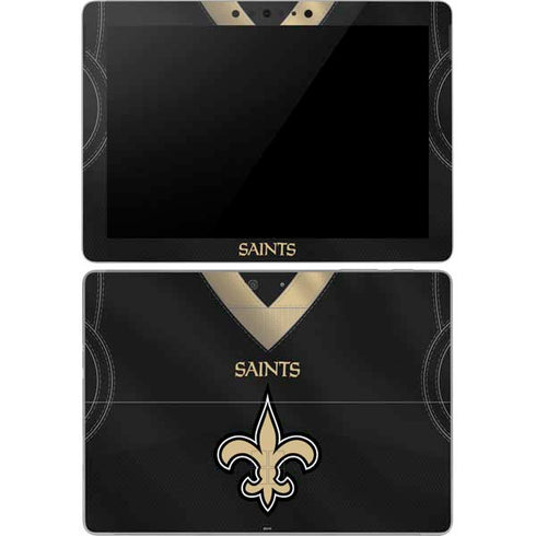 NFL New Orleans Saints Team Jersey Surface Go Skin