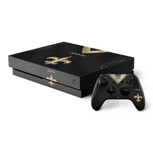NFL New Orleans Saints Team Jersey Xbox One X Bundle Skin
