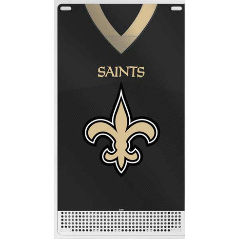 NFL New Orleans Saints Team Jersey Xbox Series S Console Skin