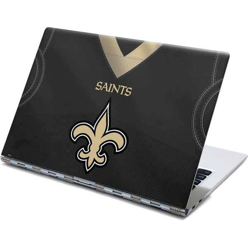 NFL New Orleans Saints Team Jersey Yoga 910 2-in-1 14in Touch-Screen Skin