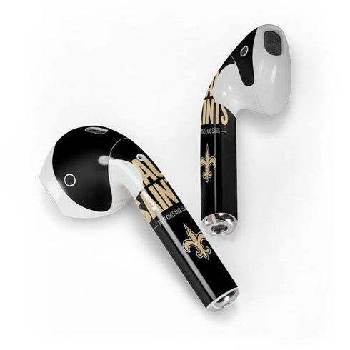 NFL New Orleans Saints Team Motto Apple AirPods Skin