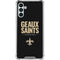 NFL New Orleans Saints Team Motto Galaxy A13 5G Clear Case