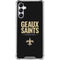 NFL New Orleans Saints Team Motto Galaxy A14 5G Clear Case