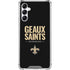 NFL New Orleans Saints Team Motto Galaxy A15 5G Clear Case