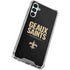 NFL New Orleans Saints Team Motto Galaxy A15 5G Clear Case